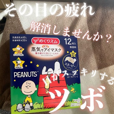 蒸気でホットアイマスク カモミールの香り/めぐりズム/その他を使ったクチコミ（1枚目）