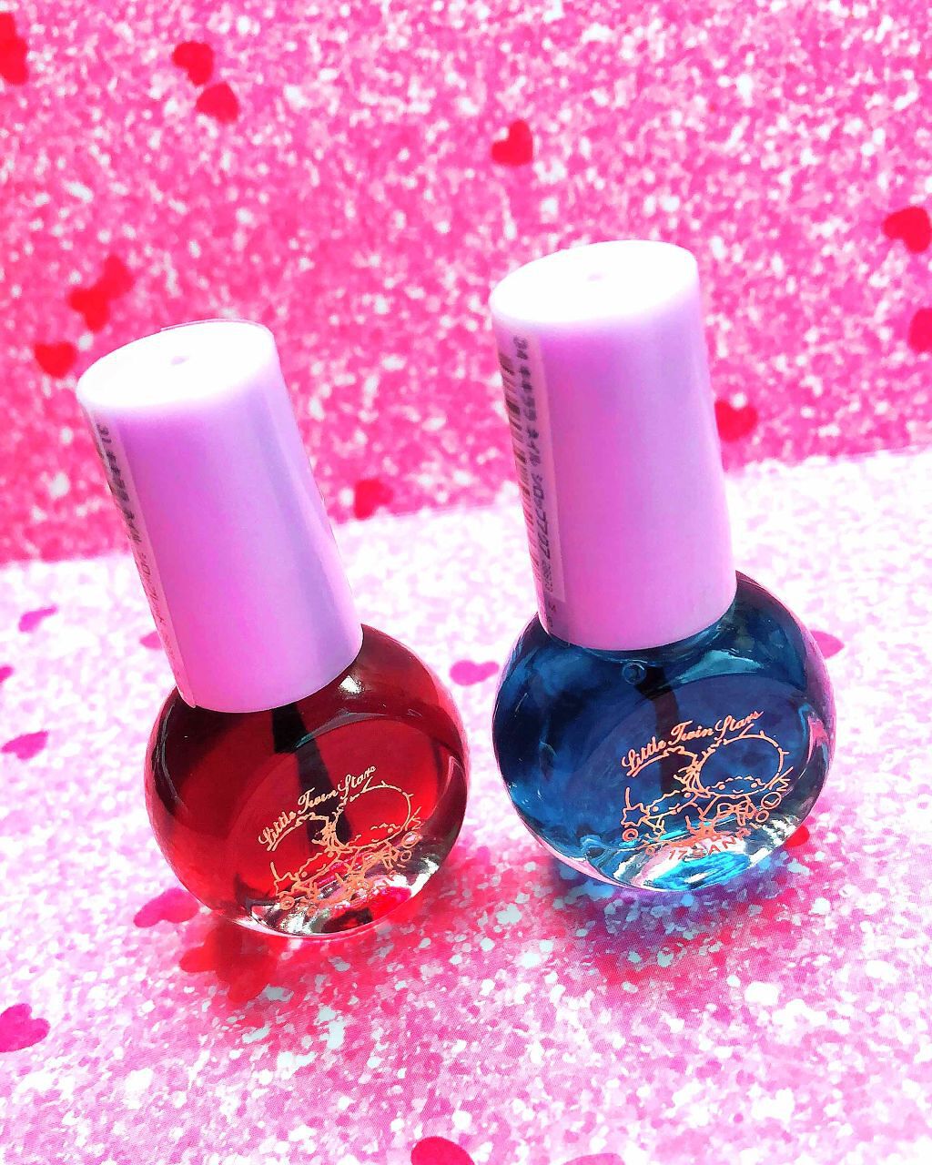 サンリオネイル/DAISO/マニキュアを使ったクチコミ(1枚目)