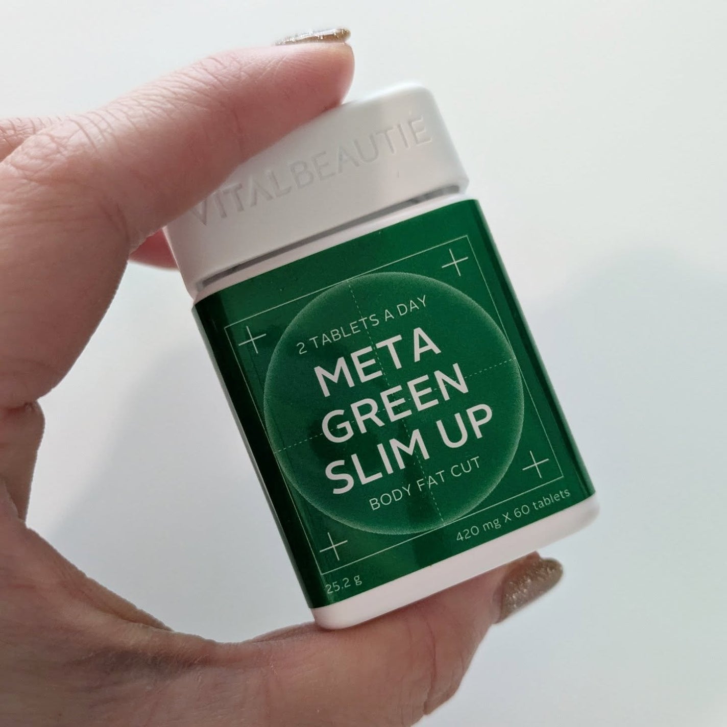 メタグリーンスリムアップ/VITALBEAUTIE/ボディサプリメントを使ったクチコミ(3枚目)