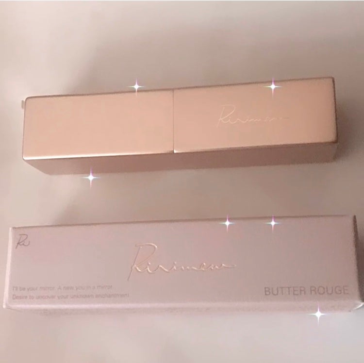 リリミュウ バタールージュ/Ririmew/口紅を使ったクチコミ(1枚目)