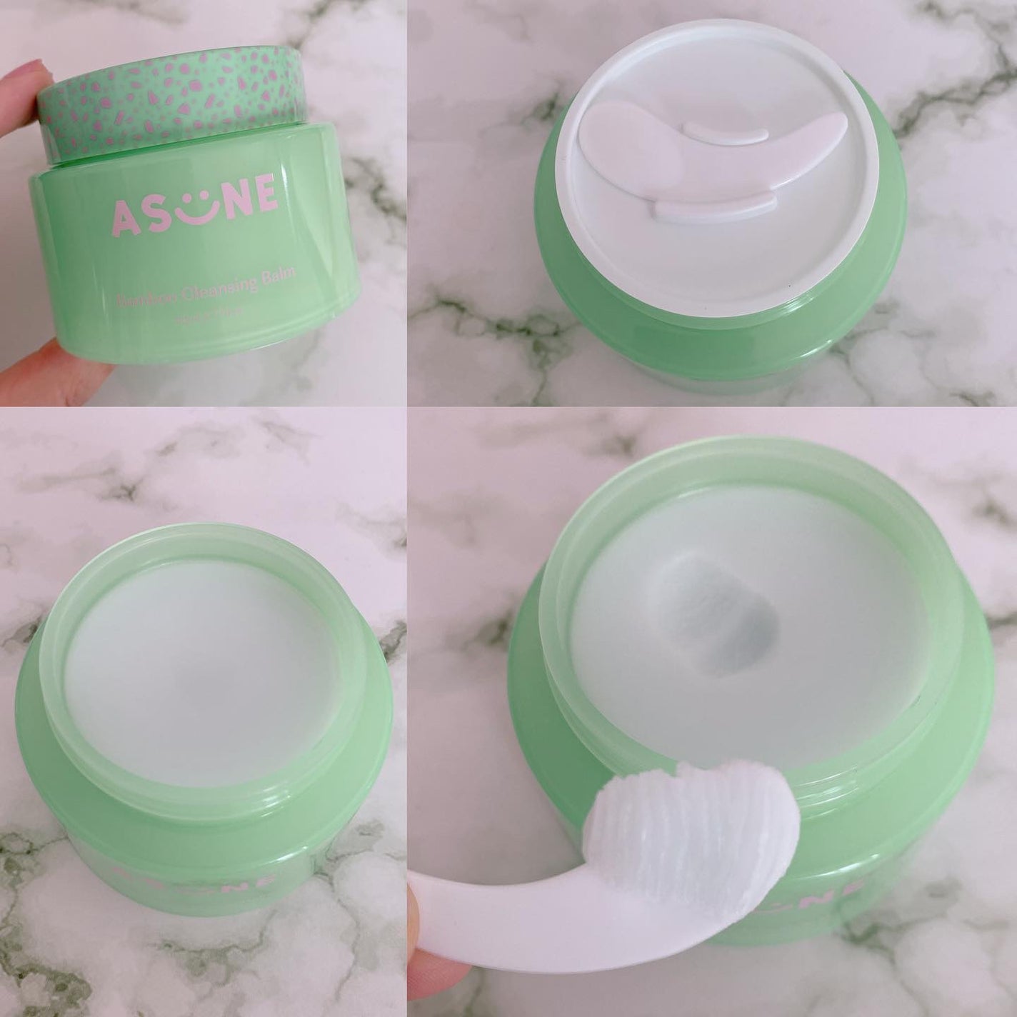 バンブークレンジングバーム/ASUNE /クレンジングバームを使ったクチコミ(2枚目)