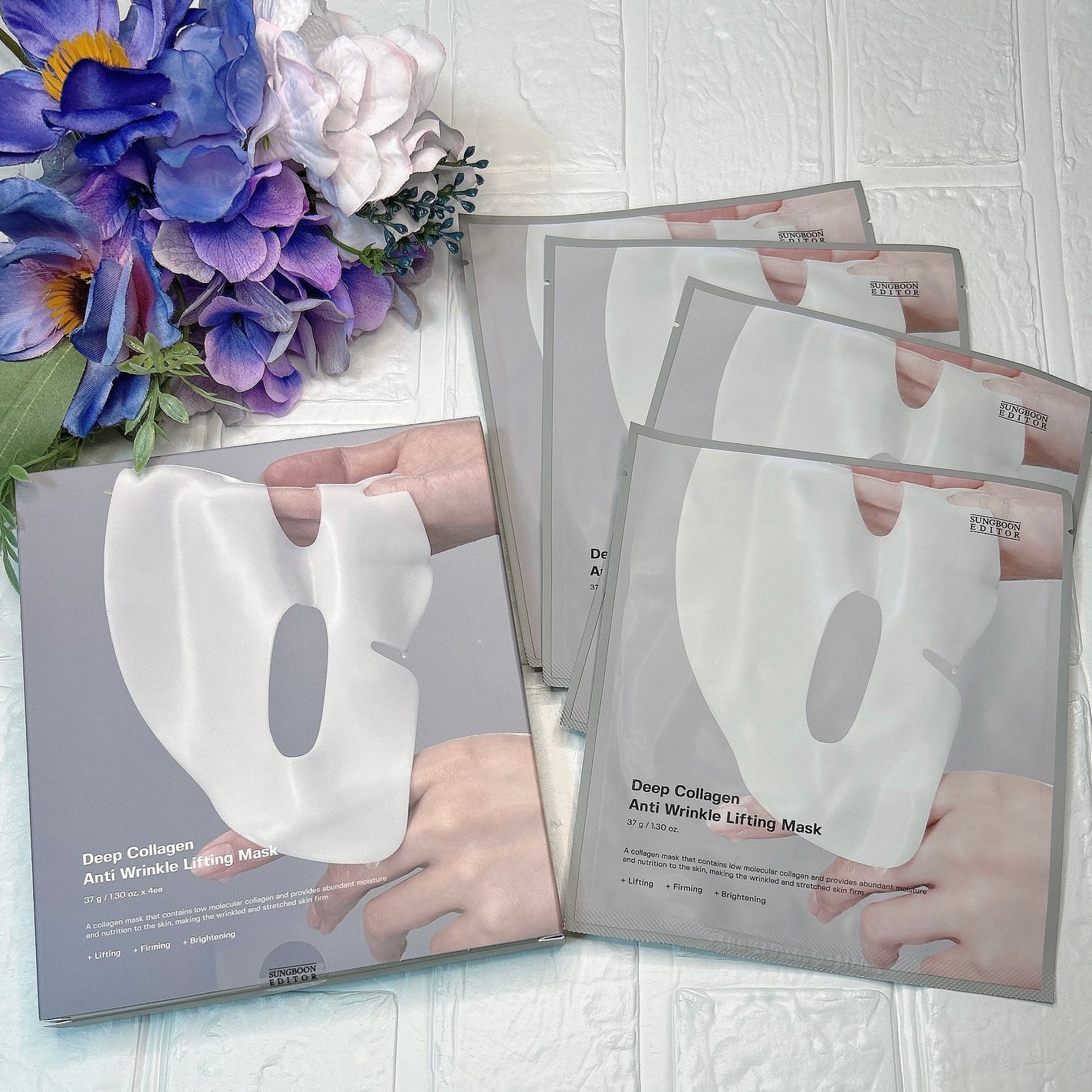 ディープコラーゲン/アンチリンクルリフティングマスク/SUNGBOON EDITOR(成分エディター)/シートマスク・パックを使ったクチコミ(8枚目)