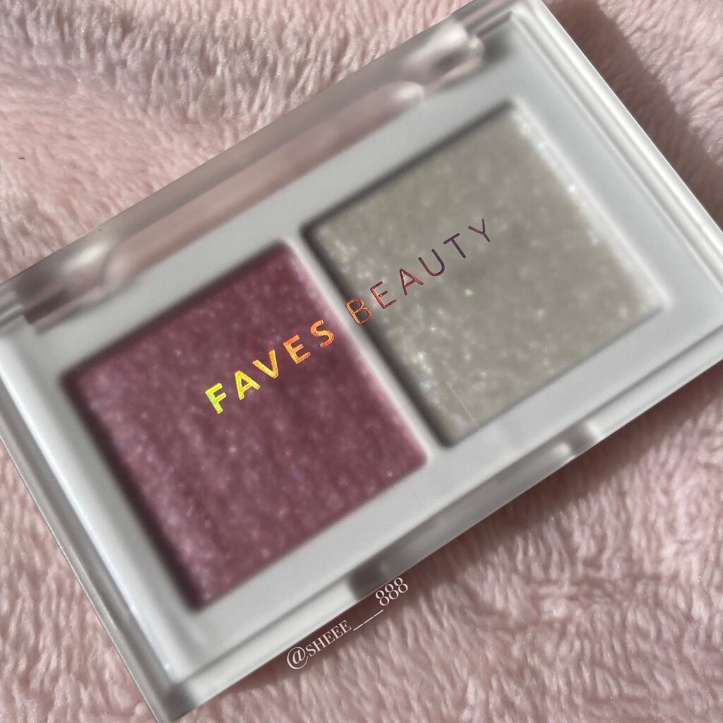 マイカラー デュオシャドウ/FAVES BEAUTY/アイシャドウパレットを使ったクチコミ(1枚目)