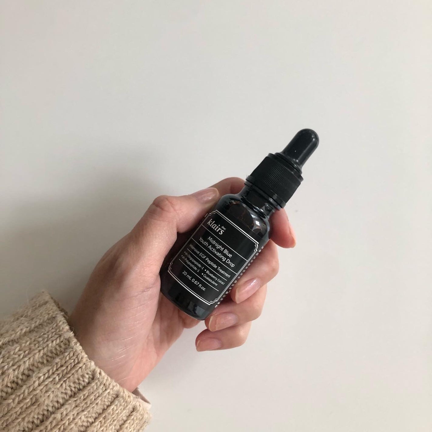 ミッドナイトブルーユースアクティベーティングドロップ(20ml)/Klairs/美容液を使ったクチコミ(6枚目)