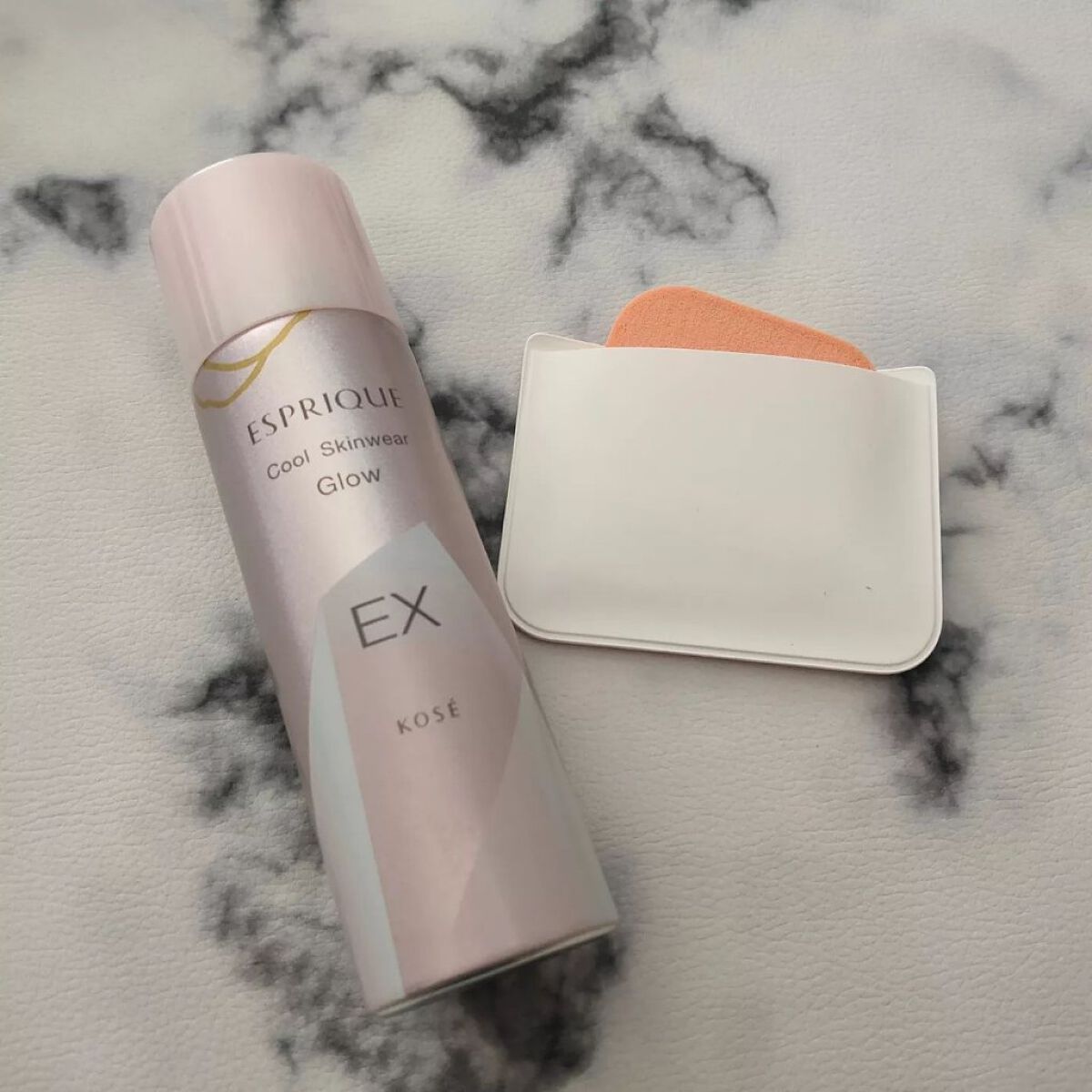 クールスキンウェアグロウ 01 ピンクベージュ/ESPRIQUE/化粧下地を使ったクチコミ（2枚目）