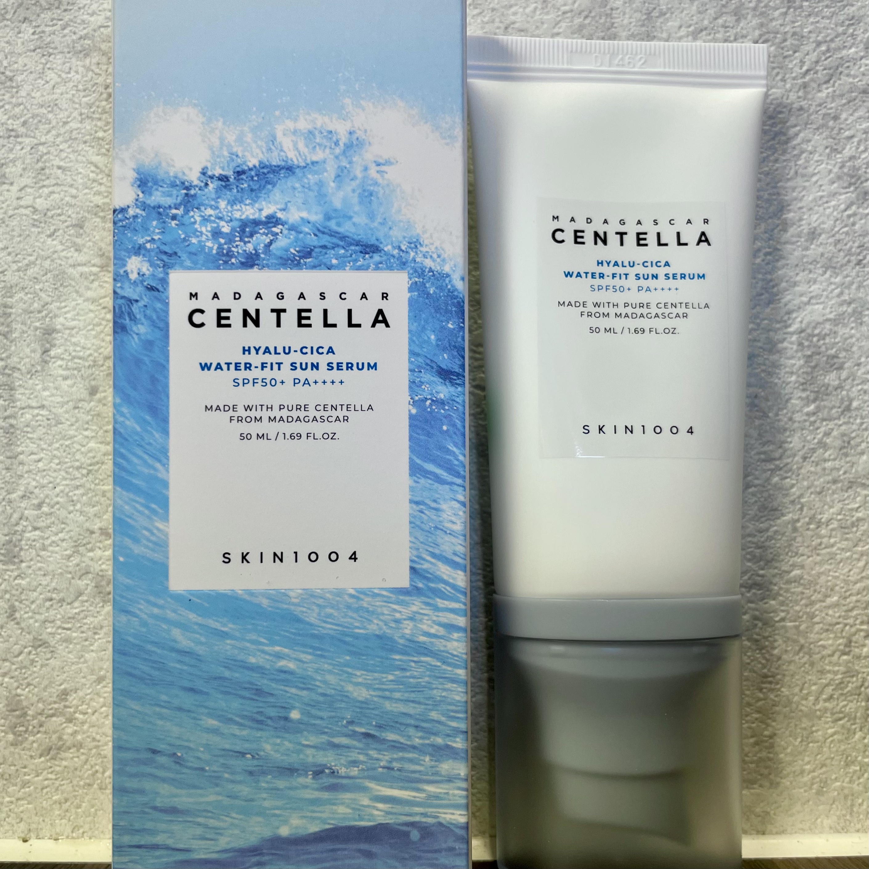 ヒアルーシカ ウォーターフィット サンセラム/SKIN1004/日焼け止めローションを使ったクチコミ（1枚目）