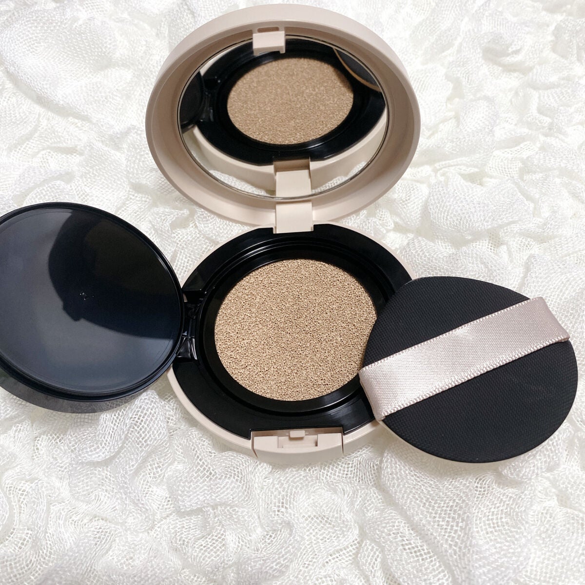 クッションファンデーション/CEZANNE/クッションファンデーションを使ったクチコミ(2枚目)