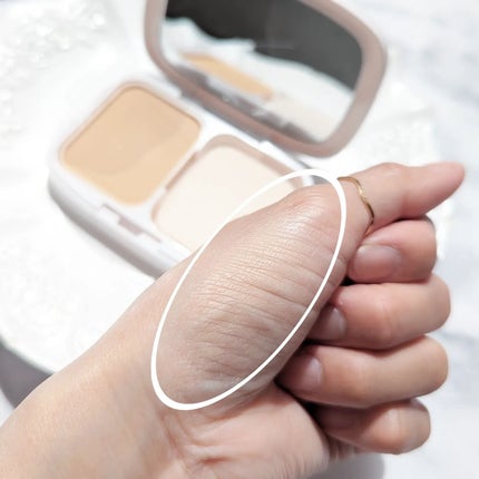 パウダーファンデーション/media luxe/パウダーファンデーションを使ったクチコミ(5枚目)
