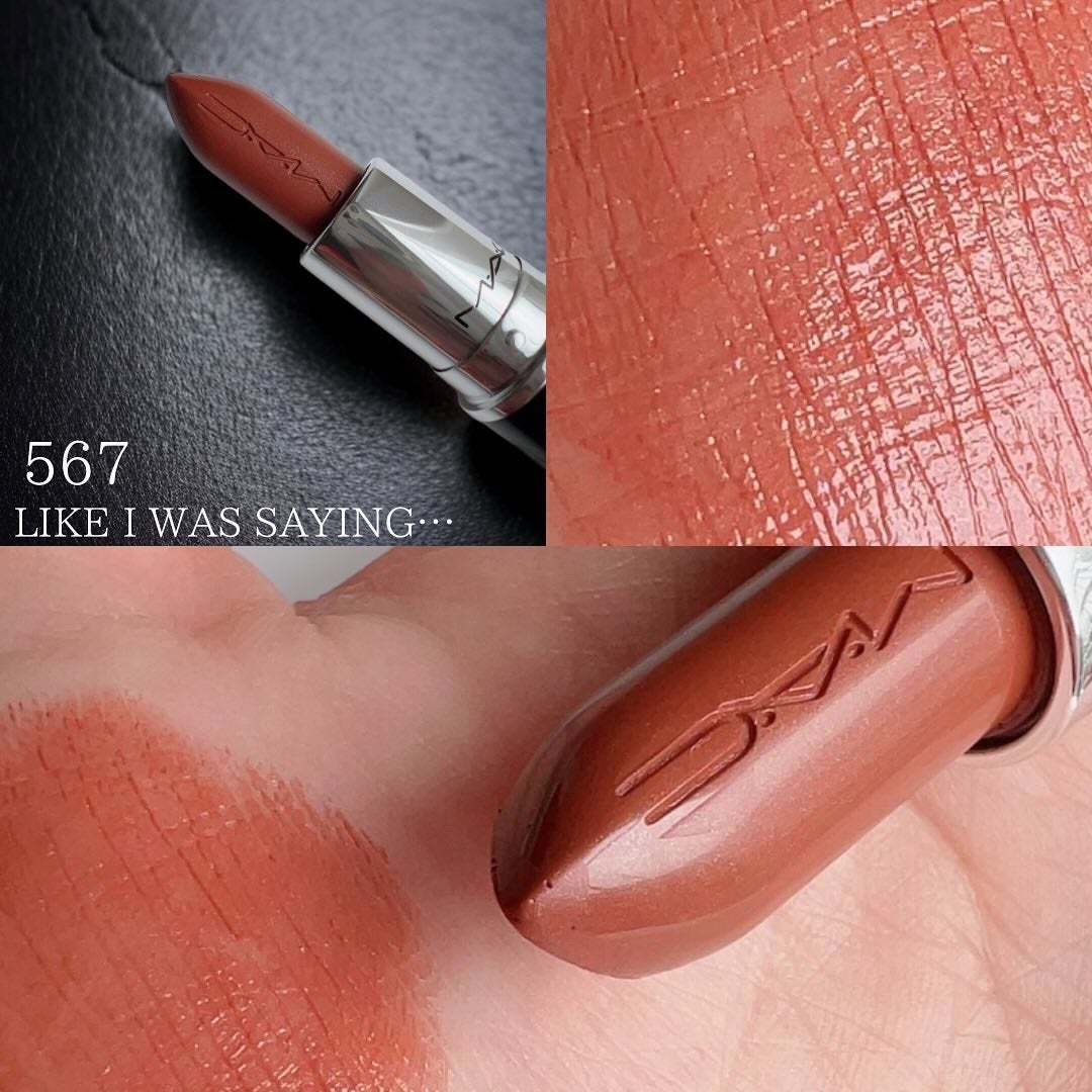 ラスターガラス リップスティック/M・A・C/口紅を使ったクチコミ(4枚目)