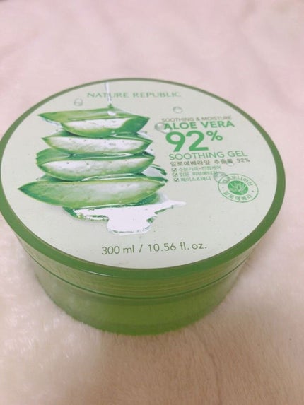 マイルド&モイスチャーアロエジェル/ネイチャーリパブリック/ボディローションを使ったクチコミ(1枚目)