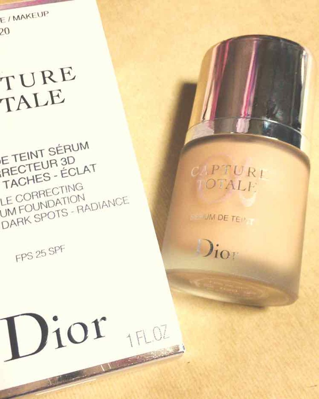 カプチュール トータル トリプル コレクティング セラム ファンデーション/Dior/リキッドファンデーションを使ったクチコミ(1枚目)