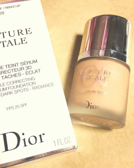 カプチュール トータル トリプル コレクティング セラム ファンデーション/Dior/リキッドファンデーションを使ったクチコミ(1枚目)