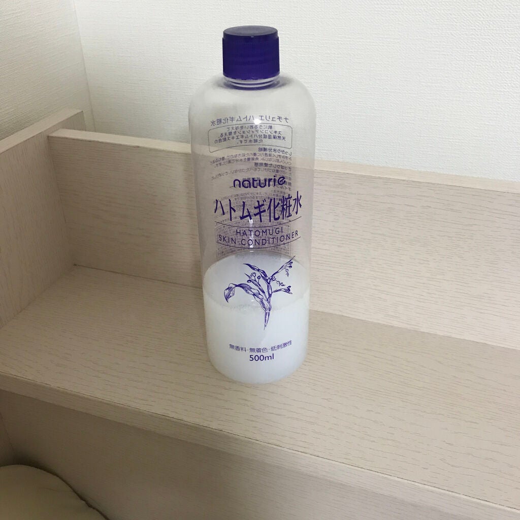 ハトムギ化粧水(ナチュリエ スキンコンディショナー R )/ナチュリエ/化粧水を使ったクチコミ(3枚目)