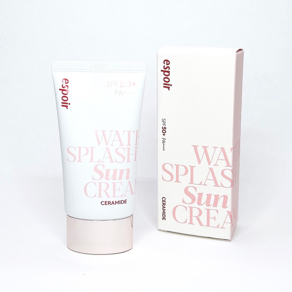 ウォータースプラッシュサンクリーム セラミド/espoir/日焼け止めクリームを使ったクチコミ（3枚目）