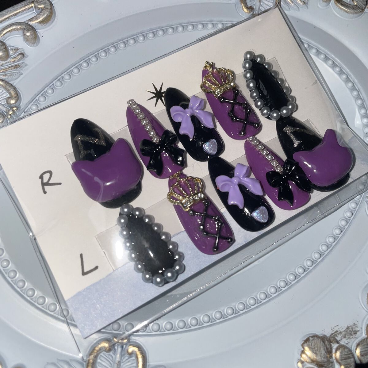 #seria_ネイル,#ジェルネイル,#地雷系ネイルのネイルデザイン