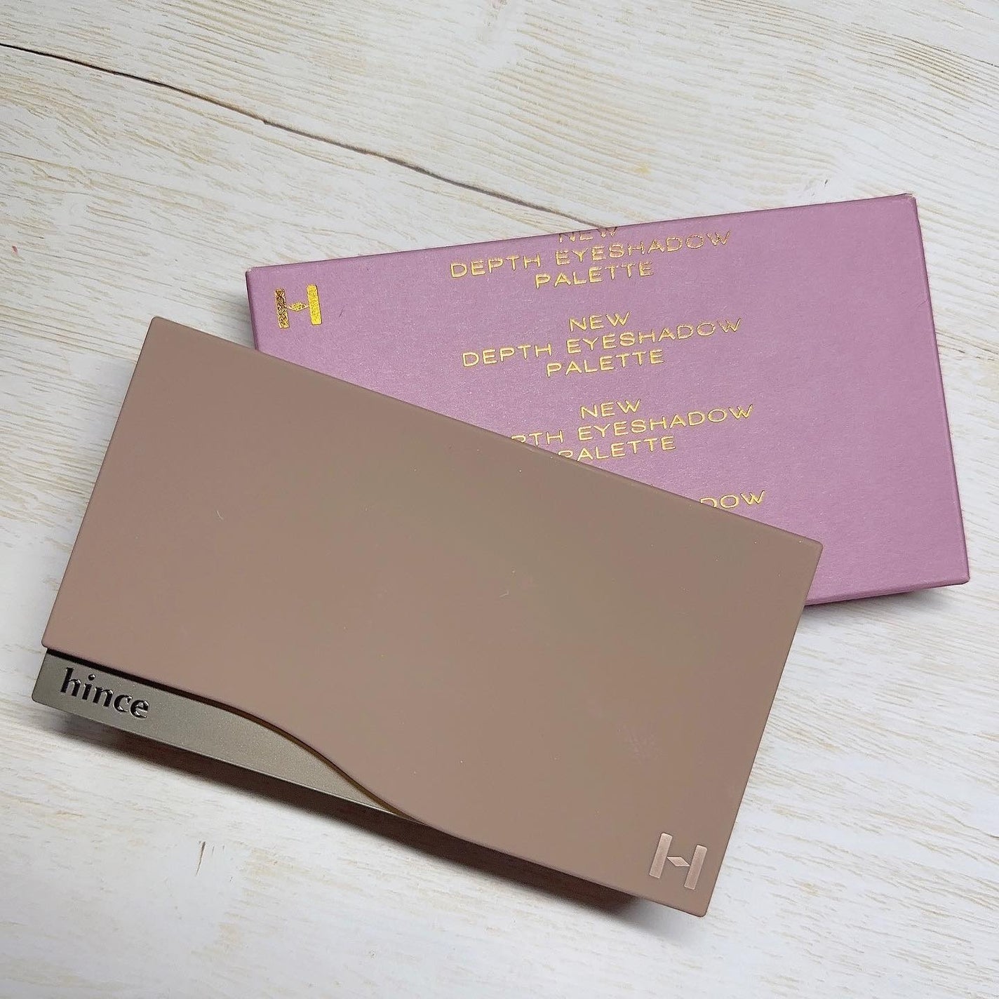 Kanon 카논@ブライト春夏 on LIPS 「『hince/NewDepthEyeshadowPalette..」(2枚目)