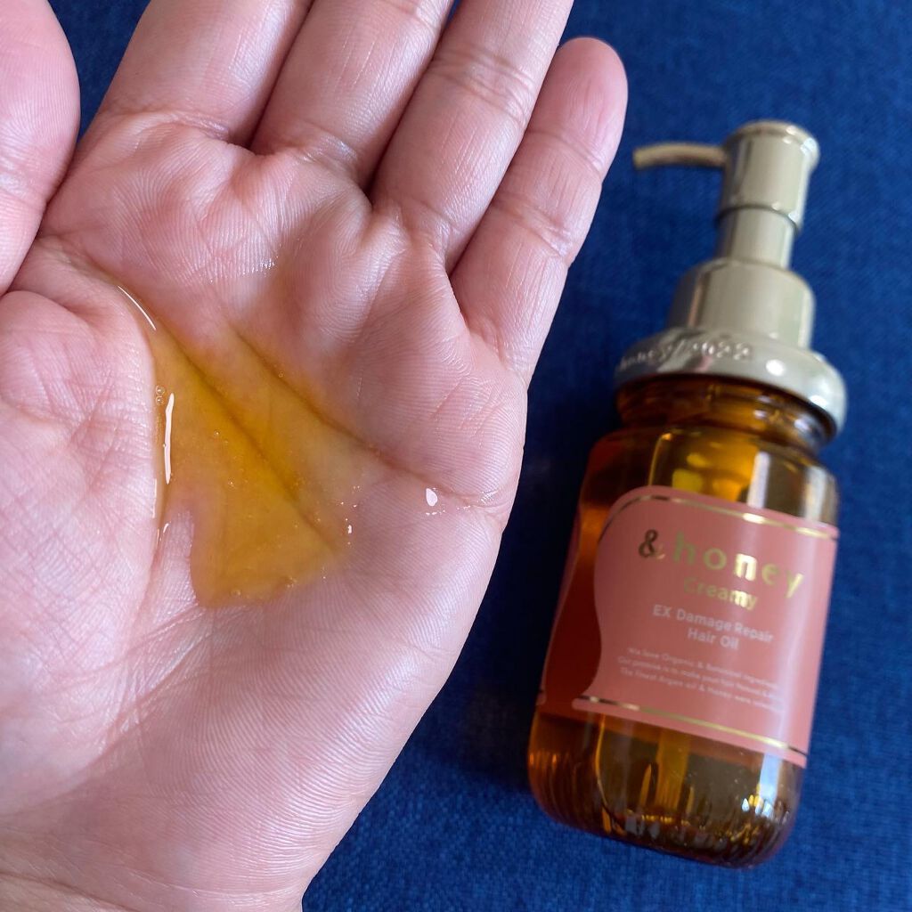 &honey Creamy EXダメージリペアヘアオイル3.0/&honey/ヘアオイルを使ったクチコミ(2枚目)
