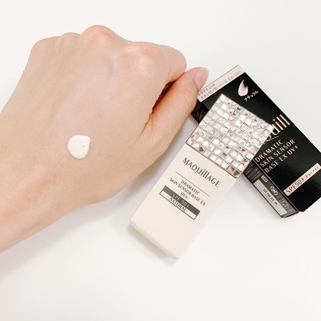 ドラマティックスキンセンサーベース EX UV+/マキアージュ/化粧下地を使ったクチコミ（3枚目）
