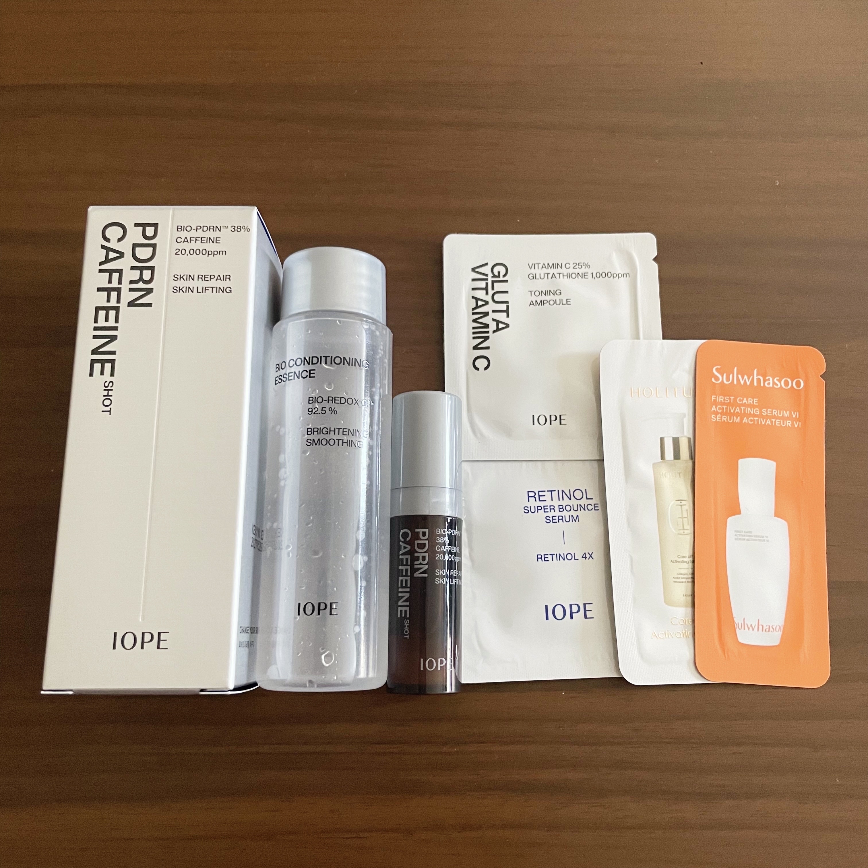 PDRNカフェインショット/IOPE/美容液を使ったクチコミ（2枚目）