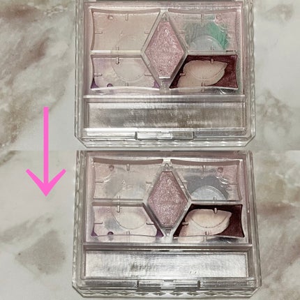 スキニーリッチシャドウ/excel/アイシャドウパレットを使ったクチコミ(2枚目)