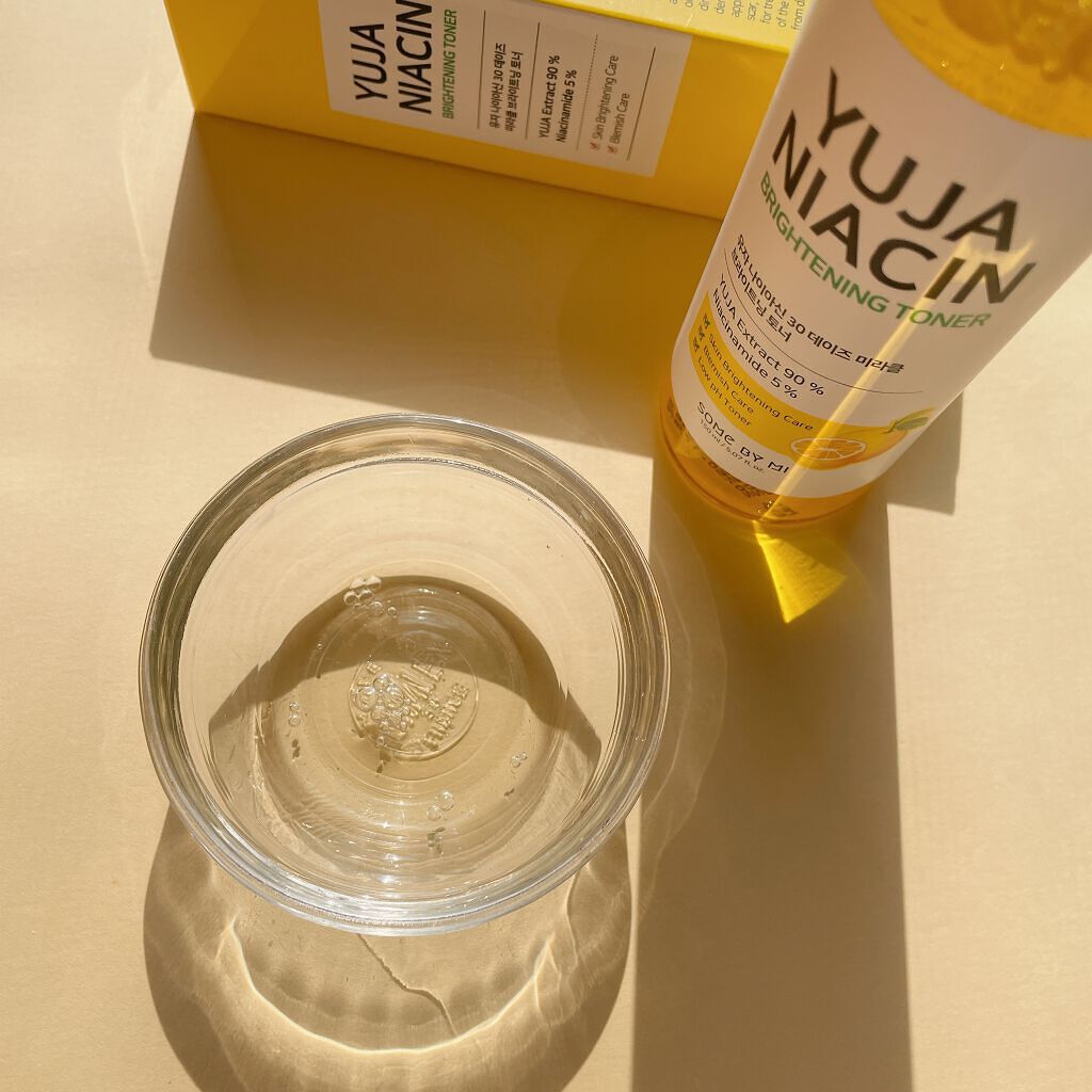 ユズナイアシン30 デイズ ミラクルブライトニング トナー/SOME BY MI/化粧水を使ったクチコミ（3枚目）