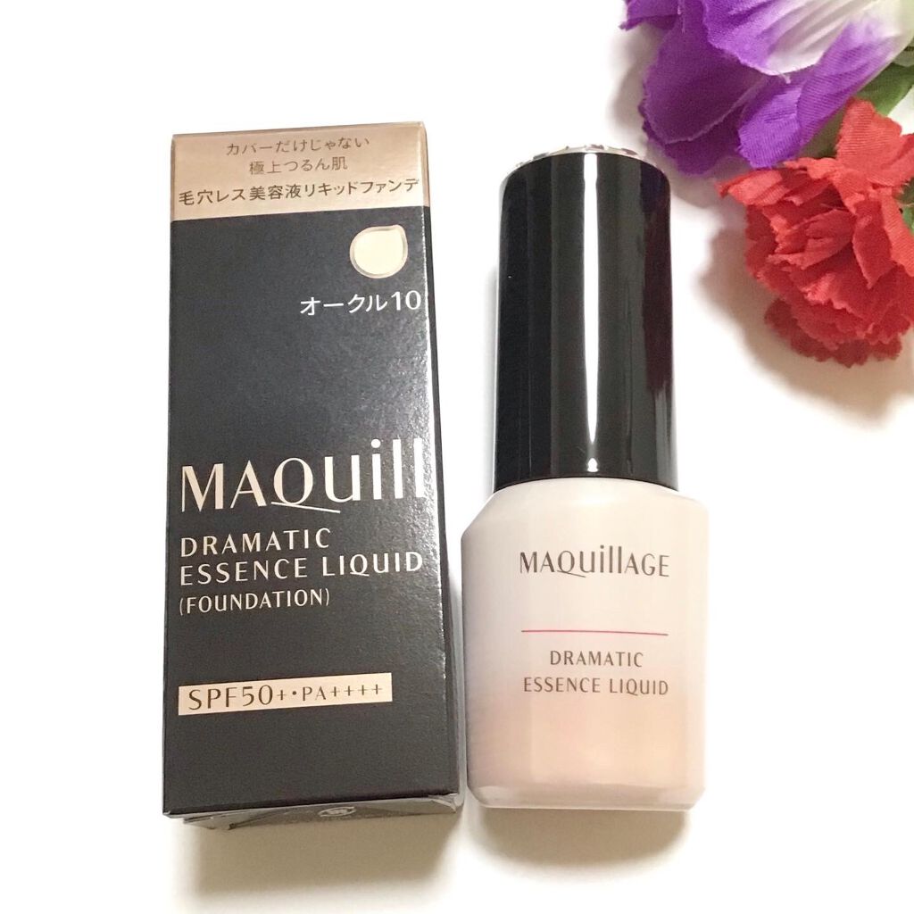 ドラマティックエッセンスリキッド/マキアージュ/リキッドファンデーションを使ったクチコミ(1枚目)