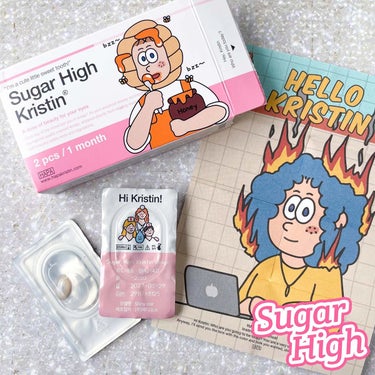 Suger High Kristin/Hapa kristin/カラーコンタクトレンズを使ったクチコミ（5枚目）