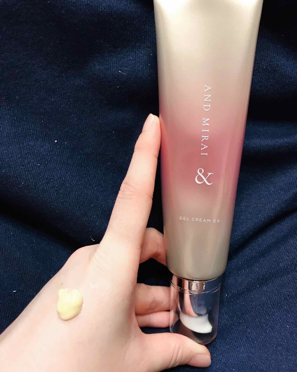 スキン アップ ジェルクリームEX/AND MIRAI/オールインワン化粧品を使ったクチコミ（3枚目）