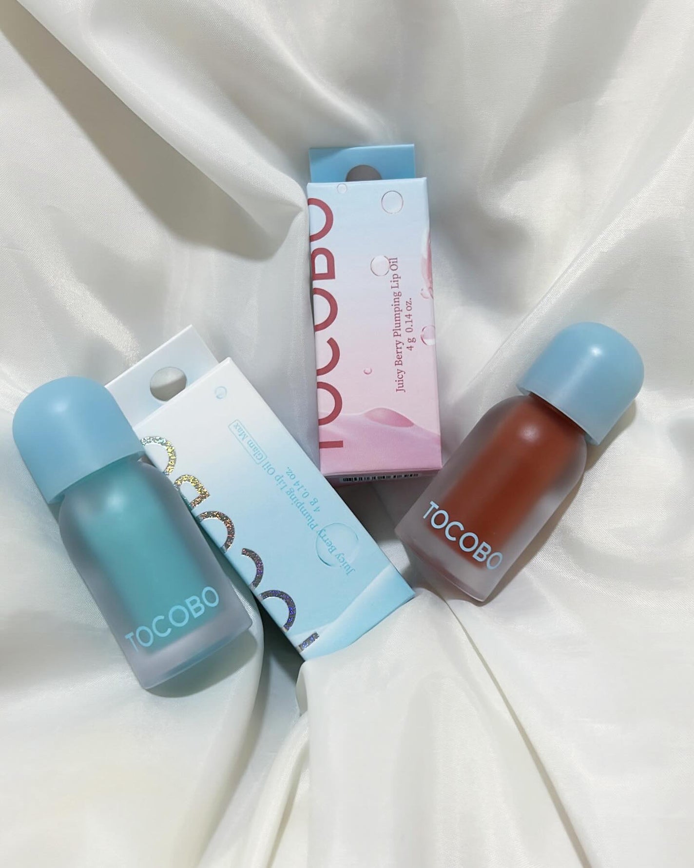 ジューシーベリープランピングリップオイル/TOCOBO/リップグロスを使ったクチコミ(1枚目)
