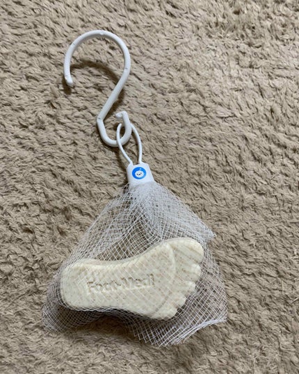 足用角質クリアハーブ石けん フローラルピーチの香り/フットメジ/レッグ・フットケアを使ったクチコミ(4枚目)