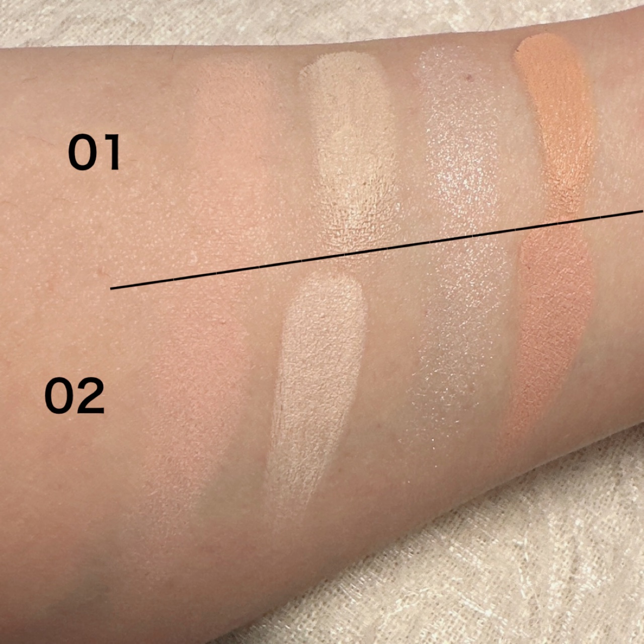 レイヤリングフェイスパレット/#CLOSET/パレットコンシーラーを使ったクチコミ（3枚目）