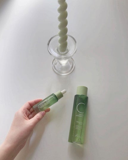 アリウル グリーンビタミンC トーニングセラム(アンプル)/Ariul/美容液を使ったクチコミ(2枚目)