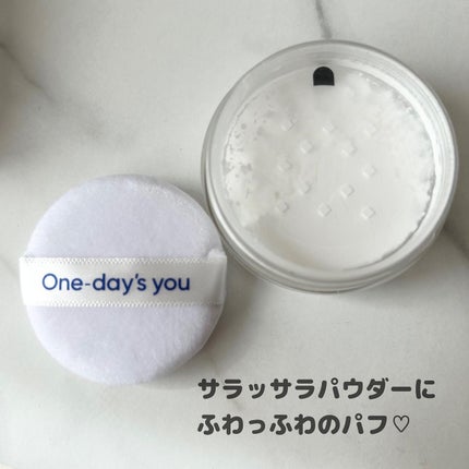 ポアセバムパウダー/One-day's you/ルースパウダーを使ったクチコミ(3枚目)