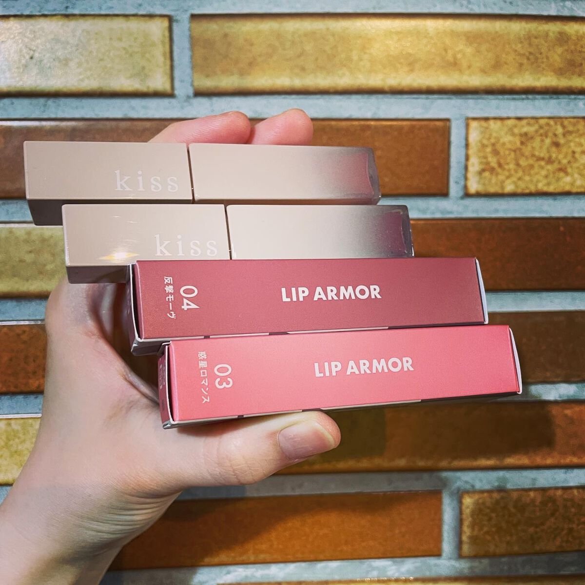 リップアーマー/KiSS/口紅を使ったクチコミ(1枚目)