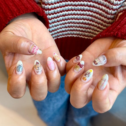 #冬ネイルのネイルデザイン