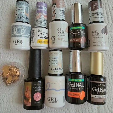 まっつん on LIPS 「Newネイル💅秋がようやくやってきたので大好き❤な鼈甲ネイル🤗..」(5枚目)