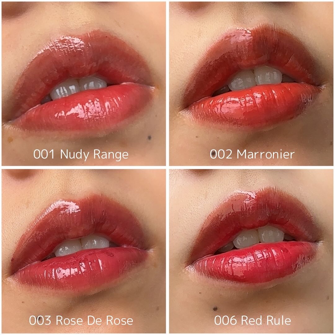 ビルダブルデューイフィットティント 003 Rose De Rose/ArteSinsa/リップティントを使ったクチコミ（3枚目）