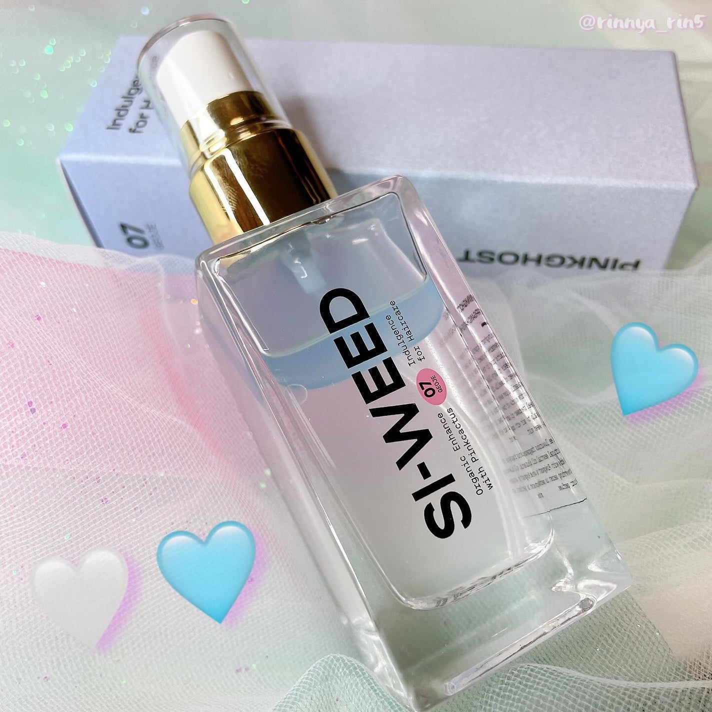 ORGANIC HAIR SI-WEED MIST/PINKGHOST/ヘアミストを使ったクチコミ(9枚目)