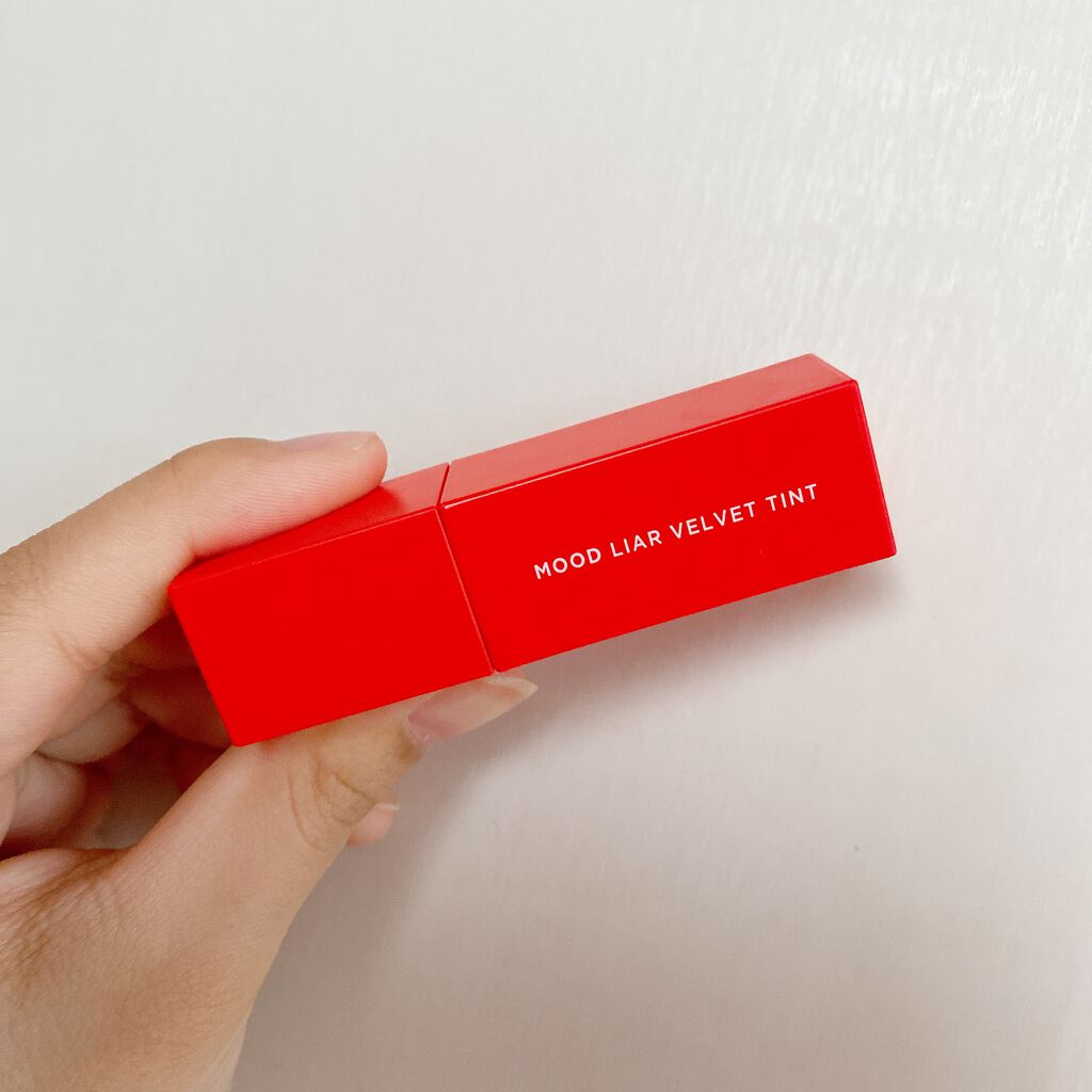ムードライアー ベルベットティント/lilybyred/リップティントを使ったクチコミ(2枚目)