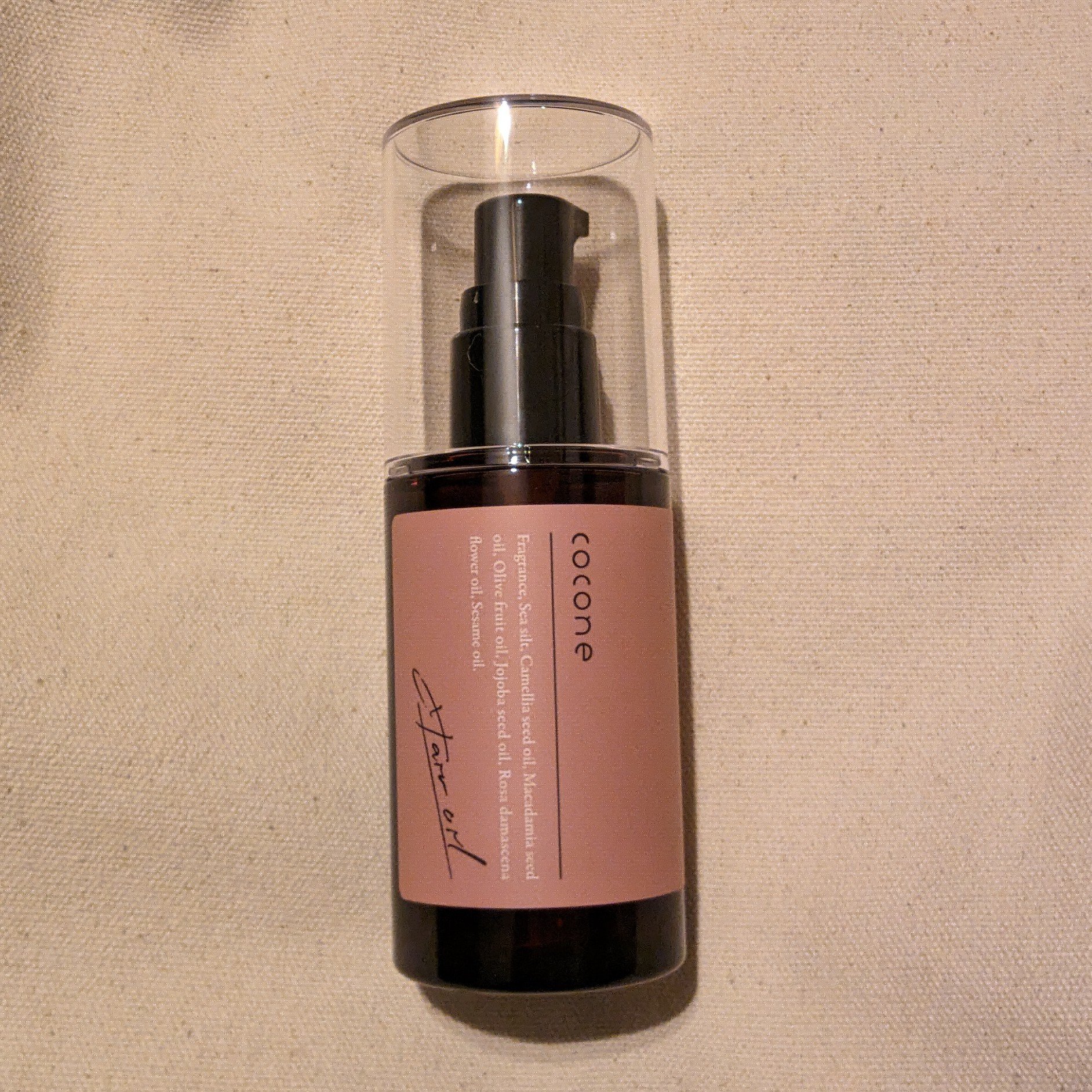 ヘアエッセンスオイル（スムース）/cocone/ヘアオイルを使ったクチコミ（1枚目）