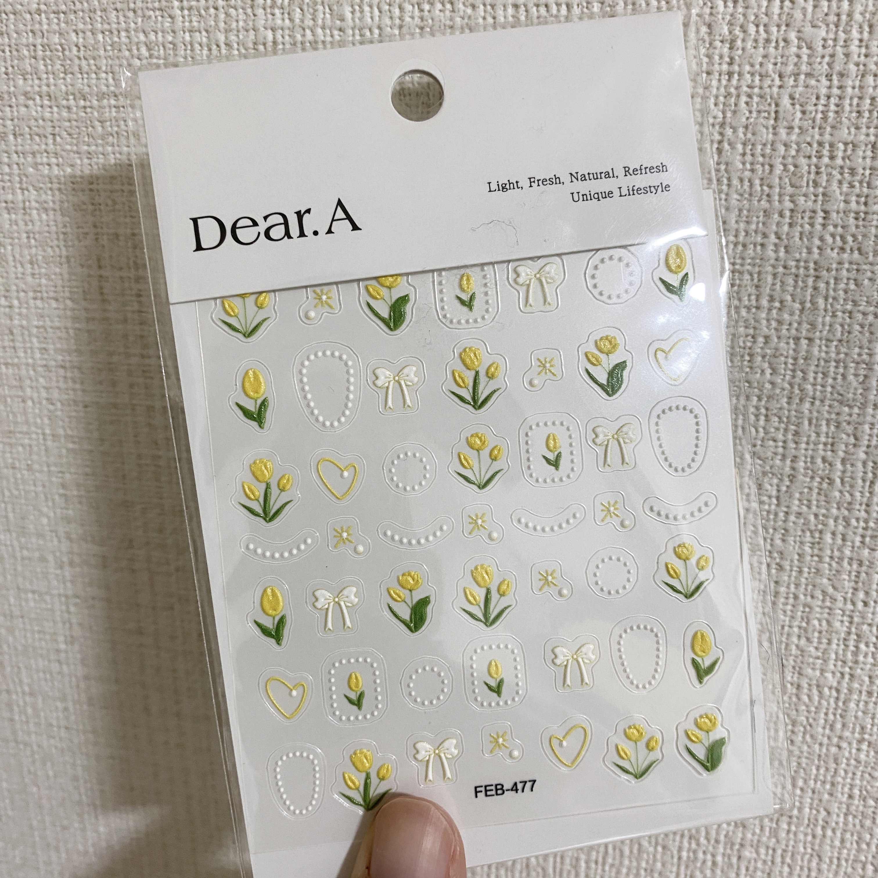 ネイルステッカー/Dear.A/ネイルシールを使ったクチコミ（2枚目）