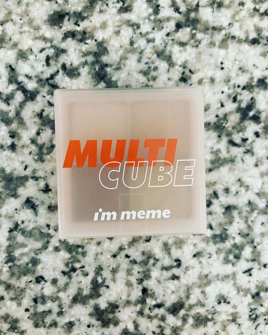 マルチキューブ/i’m meme/アイシャドウパレットを使ったクチコミ(2枚目)