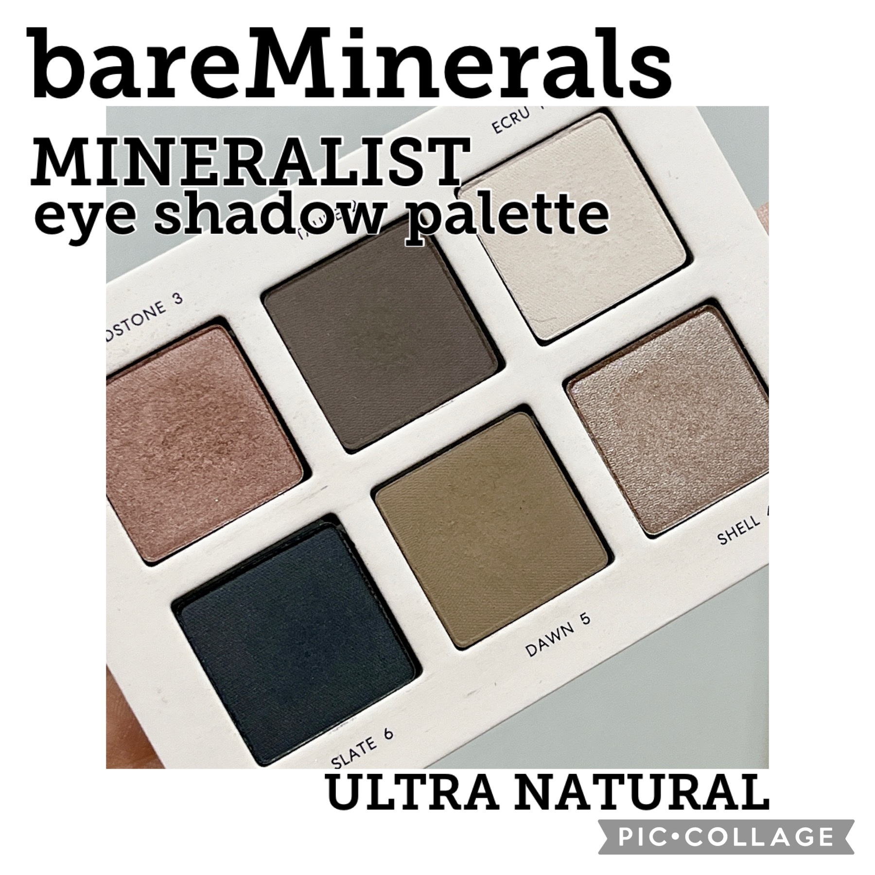 ミネラリスト アイシャドウ パレット ウルトラ ナチュラル/bareMinerals/アイシャドウパレットを使ったクチコミ（1枚目）