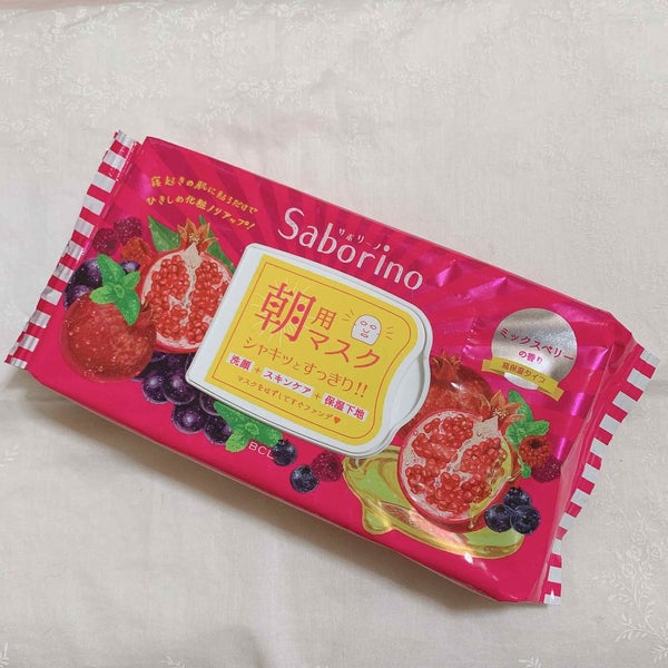 目ざまシート 完熟果実の高保湿タイプ/サボリーノ/シートマスク・パック by ねむいイカ