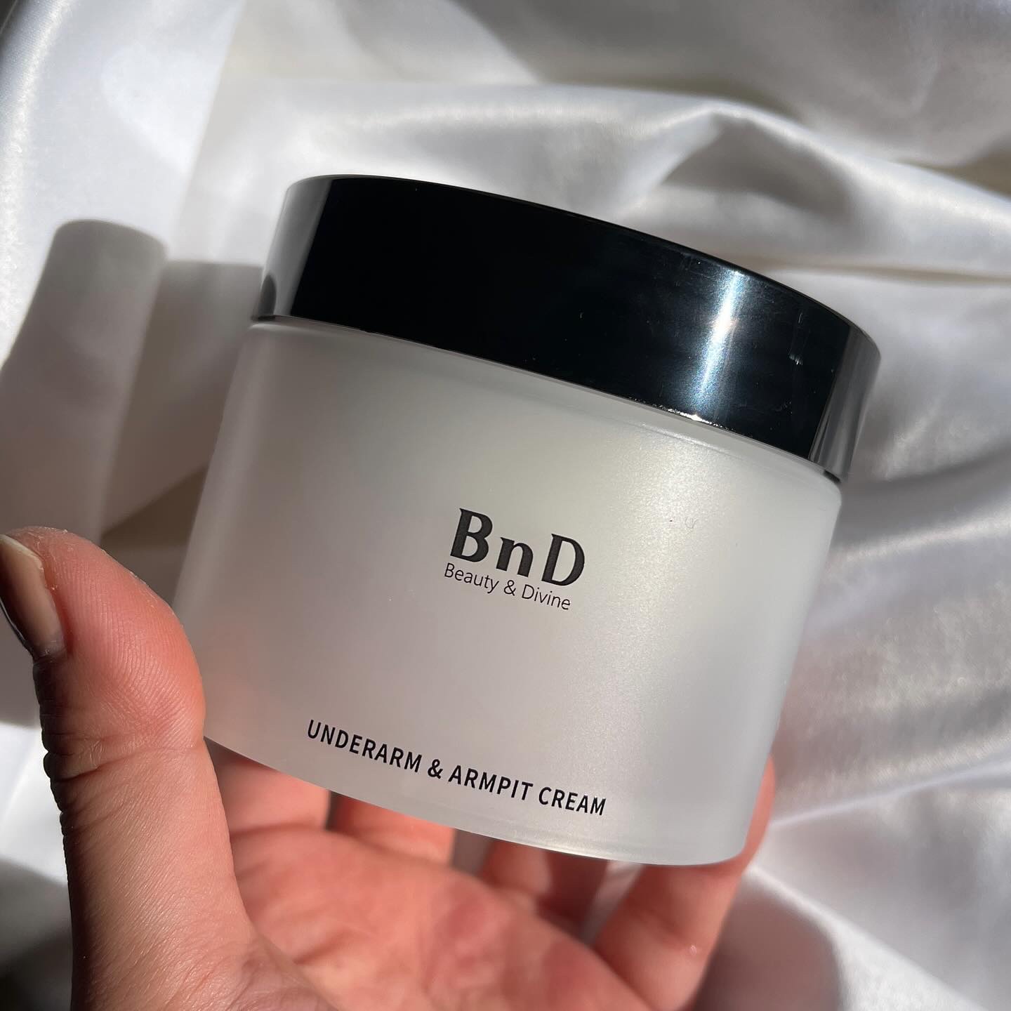 BnDアンダーアームクリーム(ボディクリーム)/BnD/デリケートゾーンケアを使ったクチコミ（1枚目）