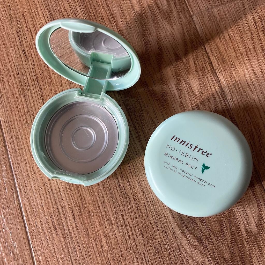 ノーセバム ミネラルパクト N/innisfree/プレストパウダーを使ったクチコミ(1枚目)