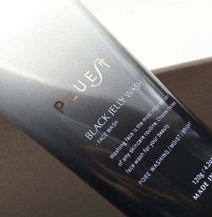 BLACK JELLY WASH(ブラックジェリーウォッシュ)/PLUEST/その他洗顔料を使ったクチコミ(5枚目)