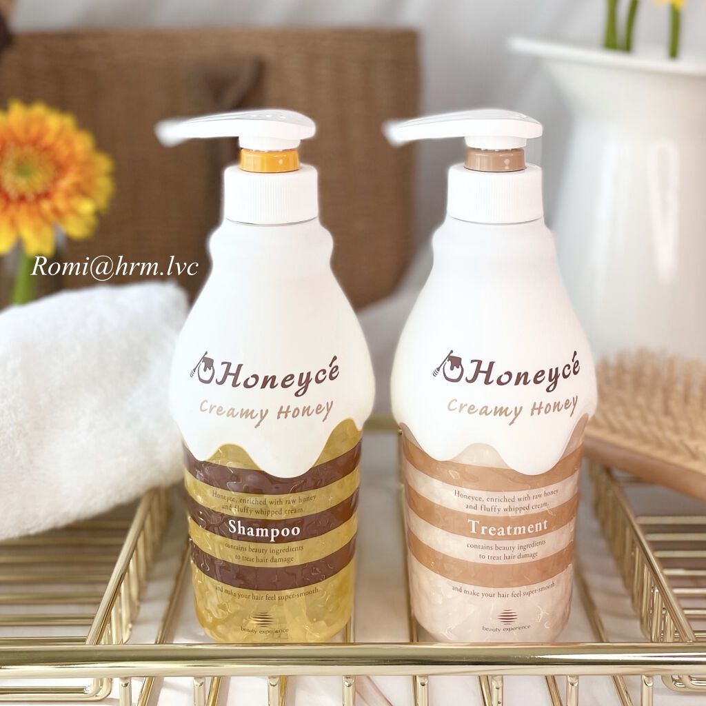 クリーミーハニー シャンプー/トリートメント/ハニーチェ/市販シャンプーを使ったクチコミ（1枚目）