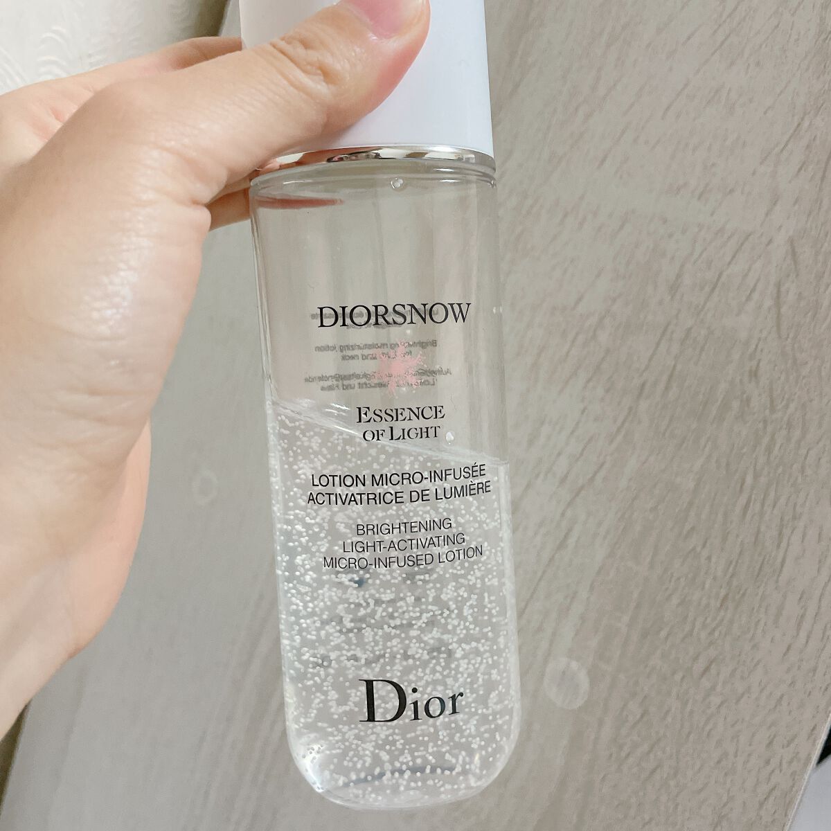 スノー ライト エッセンス ローション (薬用化粧水) (医薬部外品)/Dior/化粧水を使ったクチコミ(1枚目)