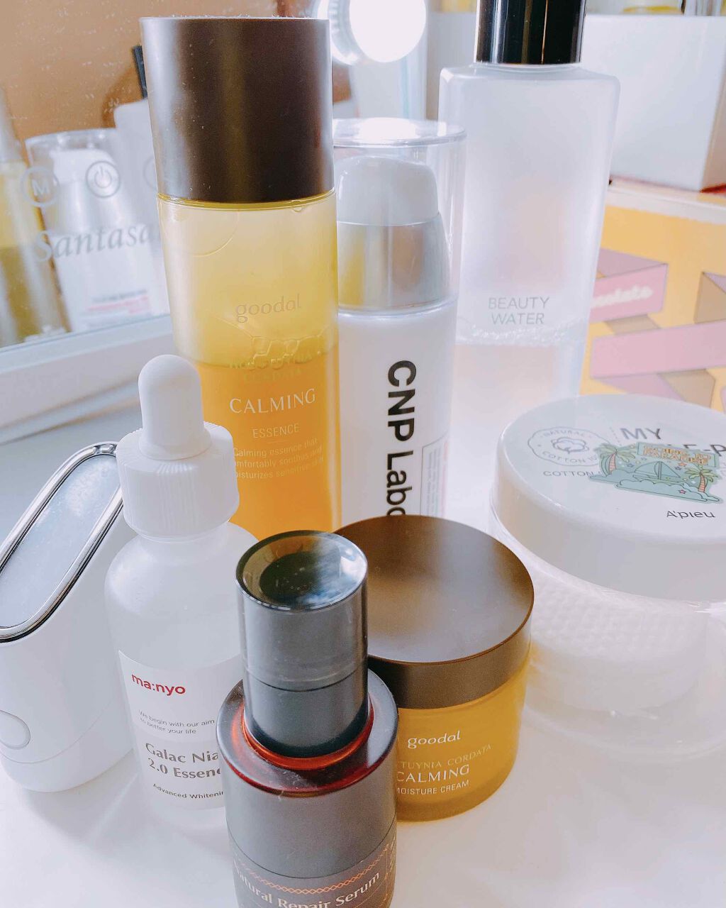 CALMING moistureCream/goodal/化粧水を使ったクチコミ（1枚目）